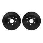 Dynamite Friction 8002-13034 Disc Brake Rotor Set - Rear - view 1