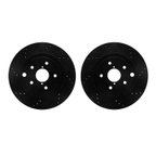 Dynamite Friction 8002-13040 Disc Brake Rotor Set - Rear - view 1