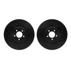 Dynamite Friction 8002-20005 Disc Brake Rotor Set - Front - view 1