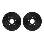 Dynamite Friction 8002-20014 Disc Brake Rotor Set - Front - view 1