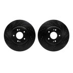 Dynamite Friction 8002-21002 Disc Brake Rotor Set - Front - view 1