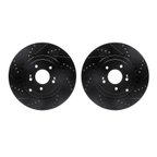 Dynamite Friction 8002-21025 Disc Brake Rotor Set - Rear - view 1