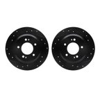 Dynamite Friction 8002-21027 Disc Brake Rotor Set - Rear - view 1