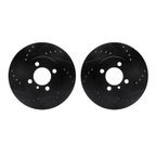 Dynamite Friction 8002-31012 Disc Brake Rotor Set - Front - view 1
