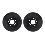 Dynamite Friction 8002-31058 Disc Brake Rotor Set - Front - view 1