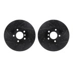 Dynamite Friction 8002-31060 Disc Brake Rotor Set - Front - view 1