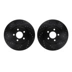 Dynamite Friction 8002-39016 Disc Brake Rotor Set - Front - view 1