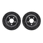 Dynamite Friction 8002-39019 Disc Brake Rotor Set - Rear - view 1