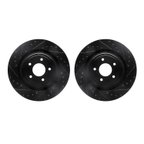 Dynamite Friction 8002-40003 Disc Brake Rotor Set - Front - view 1