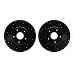 Dynamite Friction 8002-40085 Disc Brake Rotor Set - Rear - view 1
