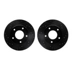 Dynamite Friction 8002-45016 Disc Brake Rotor Set - Rear - view 1