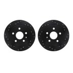 Dynamite Friction 8002-45020 Disc Brake Rotor Set - Rear - view 1