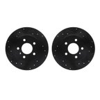 Dynamite Friction 8002-45021 Disc Brake Rotor Set - Rear - view 1