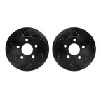 Dynamic Friction 8002-47027 Disc Brake Rotor Set - Front - view 1