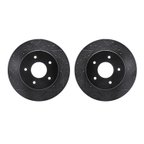 Dynamite Friction 8002-47030 Disc Brake Rotor Set - Front - view 1