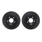Dynamite Friction 8002-47036 Disc Brake Rotor Set - Front - view 1