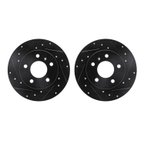 Dynamite Friction 8002-47048 Disc Brake Rotor Set - Rear - view 1