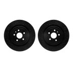 Dynamite Friction 8002-47053 Disc Brake Rotor Set - Rear - view 1