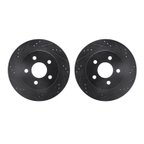 Dynamite Friction 8002-47056 Disc Brake Rotor Set - Rear - view 1