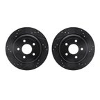 Dynamite Friction 8002-47059 Disc Brake Rotor Set - Rear - view 1