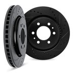 Dynamite Friction 8002-48034 Disc Brake Rotor Set - Front - view 2