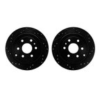 Dynamite Friction 8002-48052 Disc Brake Rotor Set - Rear - view 1
