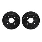 Dynamite Friction 8002-50001 Disc Brake Rotor Set - Front - view 1