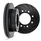Dynamite Friction 8002-54039 Disc Brake Rotor Set - Front - view 2