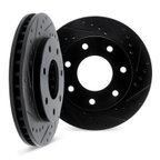 Dynamite Friction 8002-54095 Disc Brake Rotor Set - Front - view 2