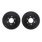 Dynamite Friction 8002-54096 Disc Brake Rotor Set - Front - view 1