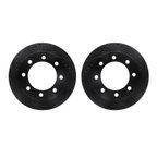 Dynamite Friction 8002-54111 Disc Brake Rotor Set - Front - view 1