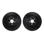 Dynamite Friction 8002-54161 Disc Brake Rotor Set - Front - view 1