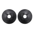 Dynamite Friction 8002-54164 Disc Brake Rotor Set - Front - view 1