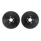Dynamite Friction 8002-54211 Disc Brake Rotor Set - Rear - view 1
