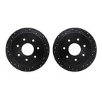 Dynamite Friction 8002-54214 Disc Brake Rotor Set - Rear - view 1