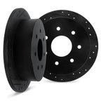 Dynamite Friction 8002-54214 Disc Brake Rotor Set - Rear - view 2