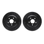Dynamite Friction 8002-54230 Disc Brake Rotor Set - Rear - view 1