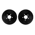 Dynamite Friction 8002-54240 Disc Brake Rotor Set - Rear - view 1
