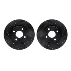Dynamic Friction 8002-56001 Disc Brake Rotor Set - Front - view 1