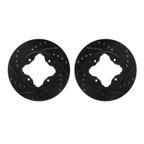 Dynamite Friction 8002-59000 Disc Brake Rotor Set - Front - view 1