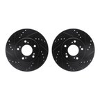 Dynamite Friction 8002-59011 Disc Brake Rotor Set - Front - view 1