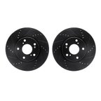 Dynamite Friction 8002-59023 Disc Brake Rotor Set - Front - view 1