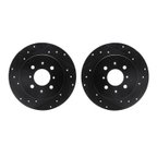 Dynamite Friction 8002-59045 Disc Brake Rotor Set - Rear - view 1