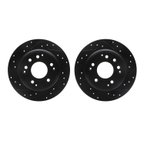 Dynamite Friction 8002-59050 Disc Brake Rotor Set - Rear - view 1