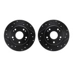 Dynamite Friction 8002-59062 Disc Brake Rotor Set - Rear - view 1