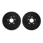 Dynamite Friction 8002-59069 Disc Brake Rotor Set - Rear - view 1