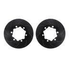 Dynamite Friction 8002-63082 Disc Brake Rotor Set - Rear - view 1
