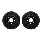 Dynamite Friction 8002-63136 Disc Brake Rotor Set - Rear - view 1