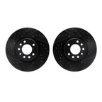 Dynamite Friction 8002-65003 Disc Brake Rotor Set - Front - view 1