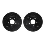 Dynamite Friction 8002-67000 Disc Brake Rotor Set - Front - view 1